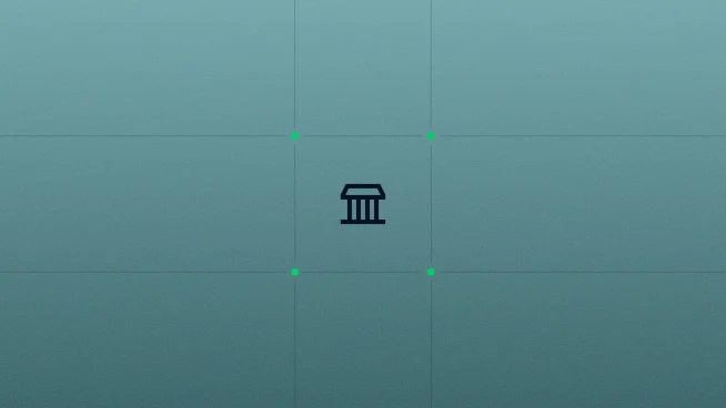 Bank icon banner for The Latest