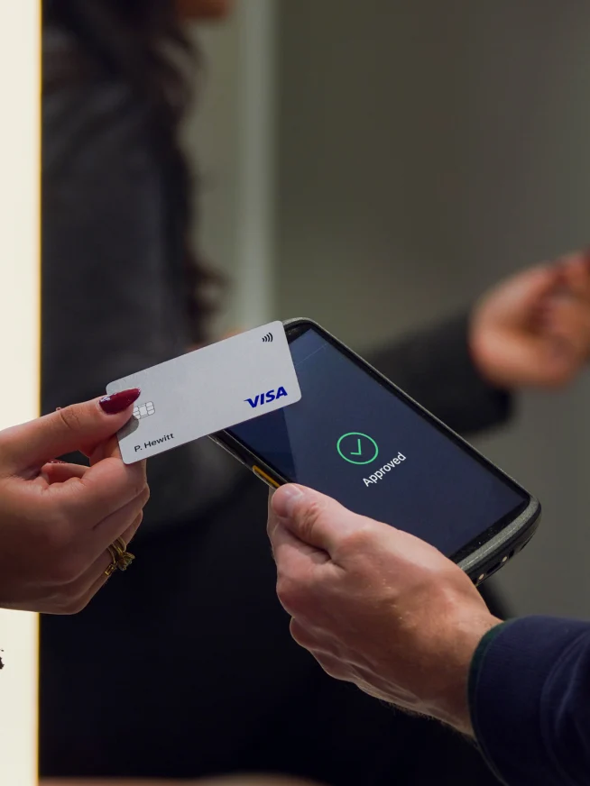 Tap to pay on android payment in retail envirionment