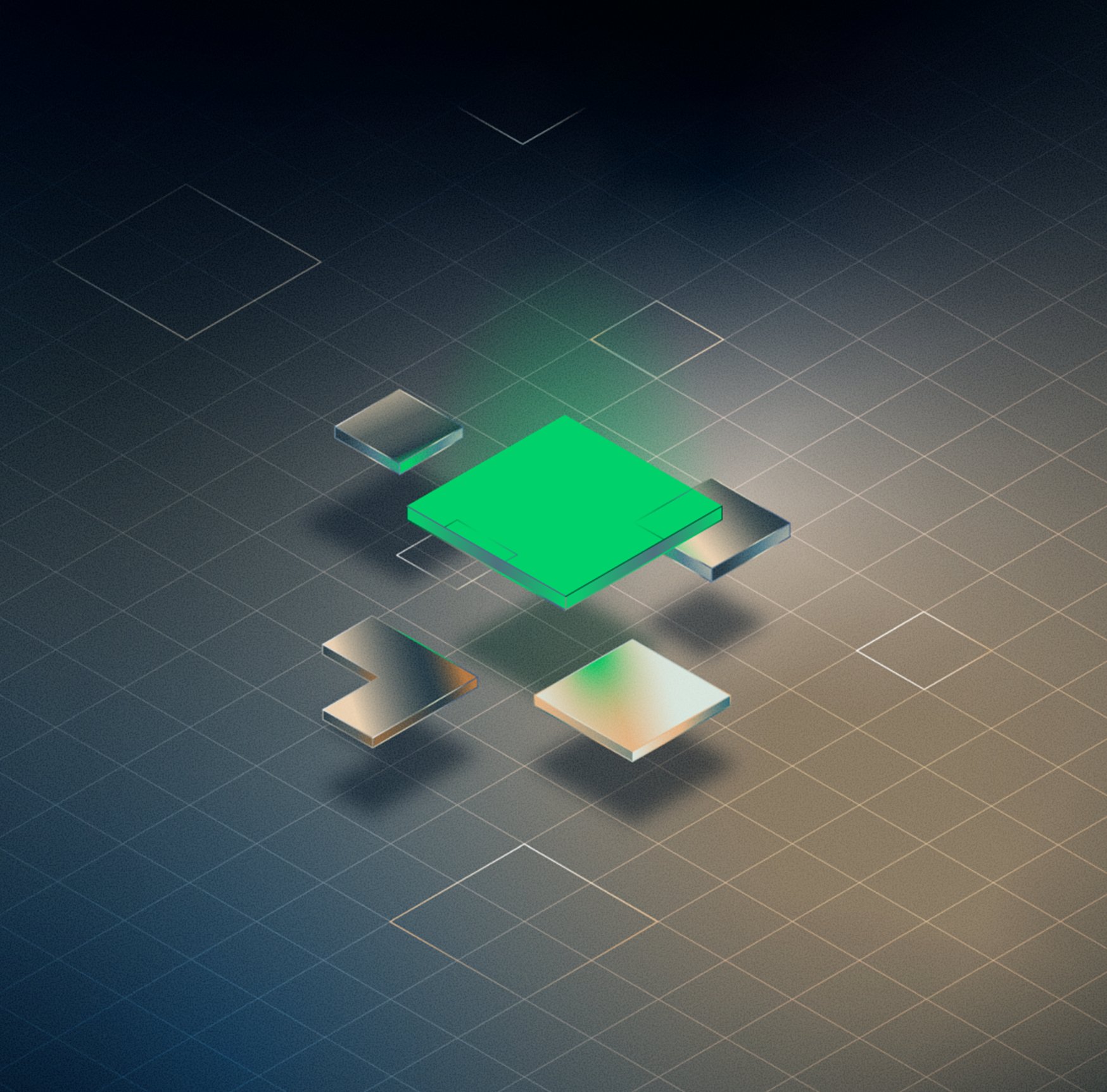 Close-up of a digital payment terminal with a glowing green indicator, showing secure transactions by Adyen.