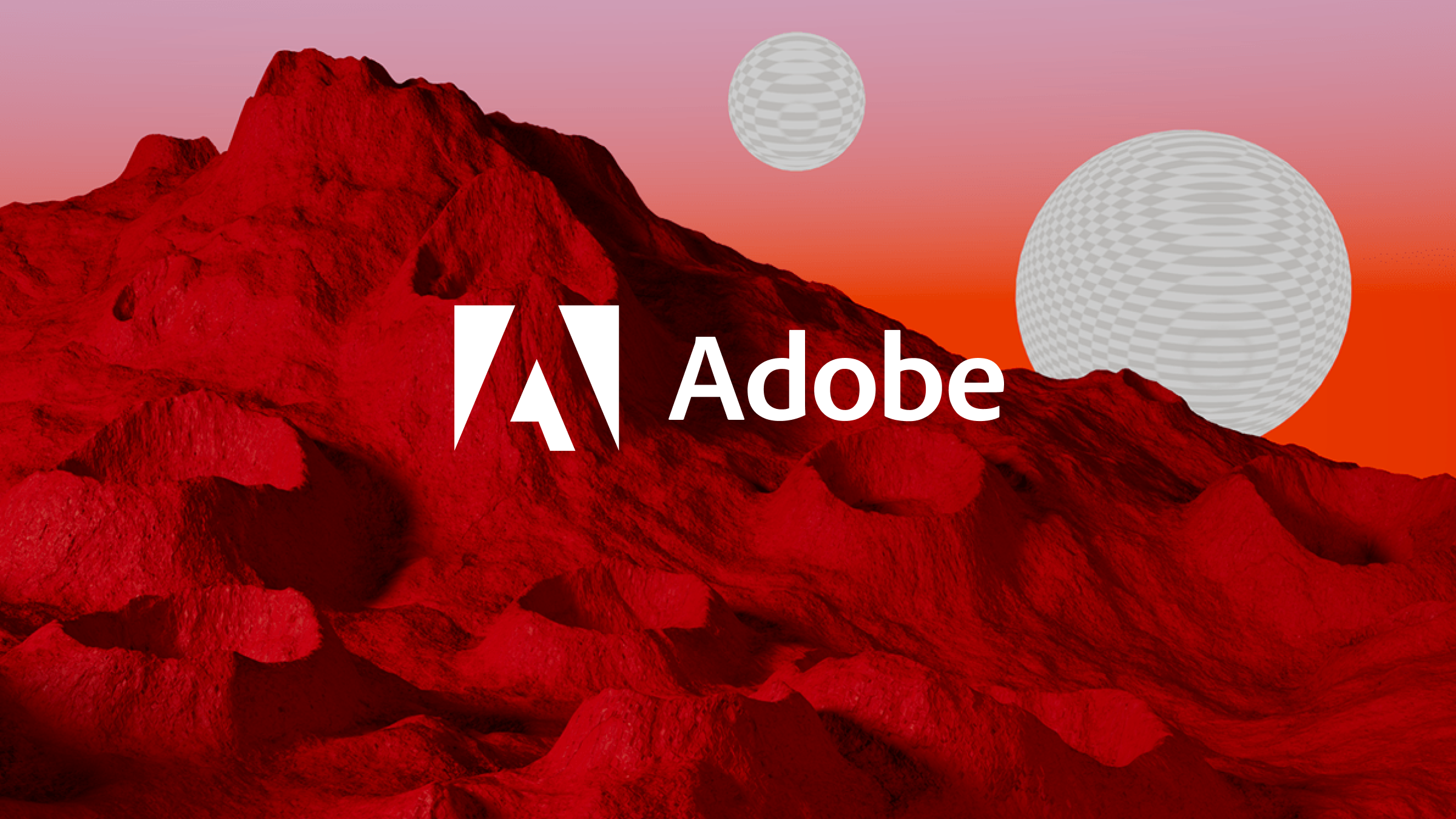 Adobe case study header with logo