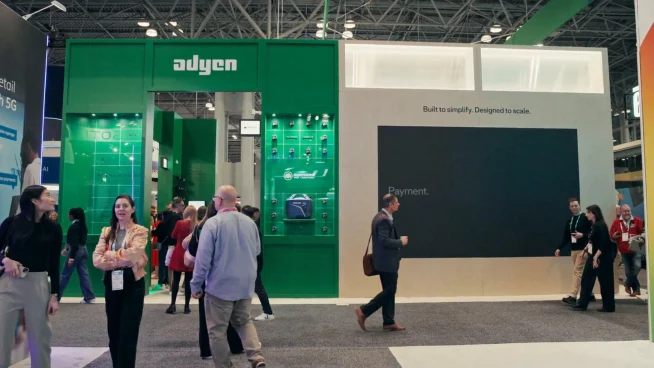 Interviews with Adyen leadership a the NRF booth in New York 