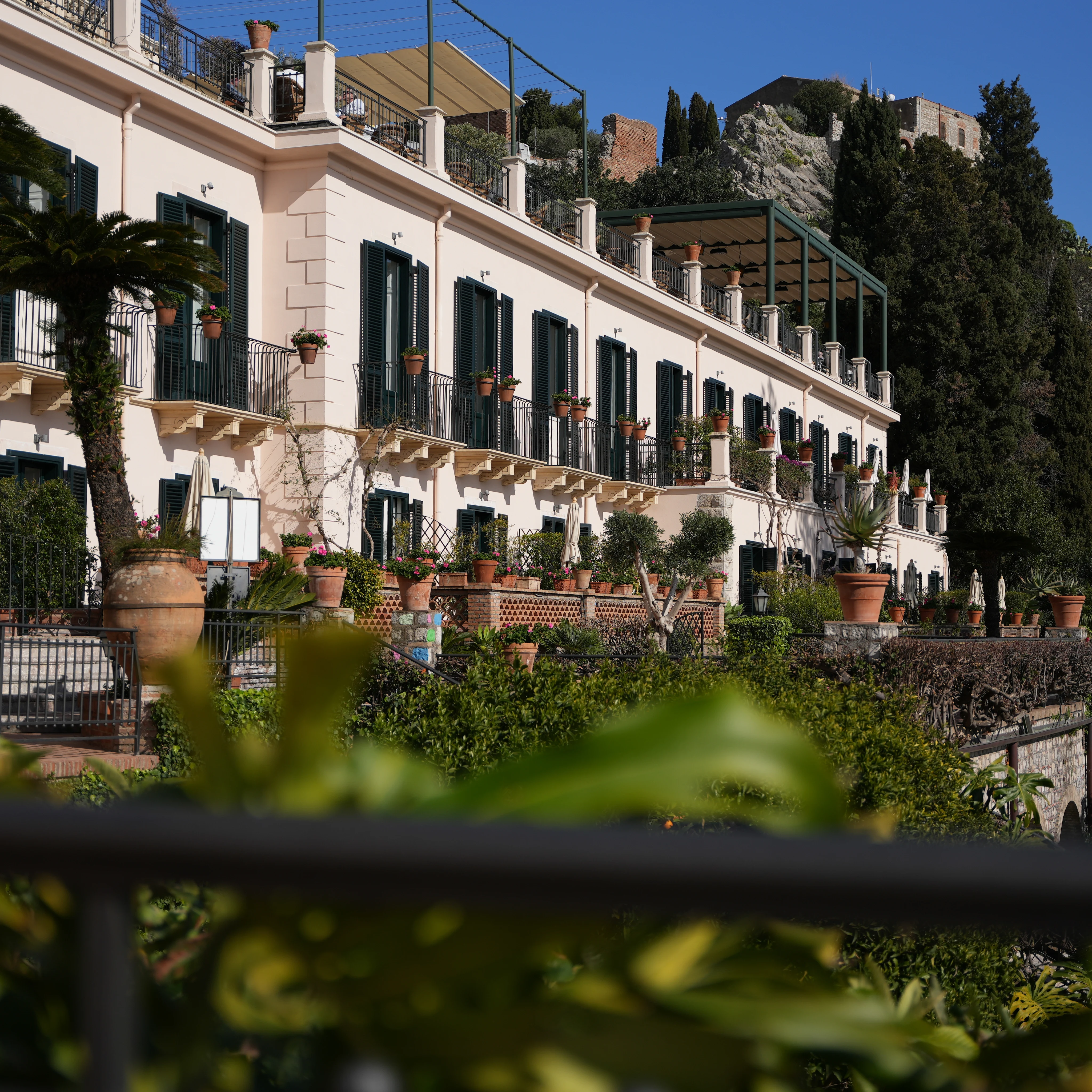 Photography for the Belmond case study at Grand Hotel Timeo in Sicily, Italy