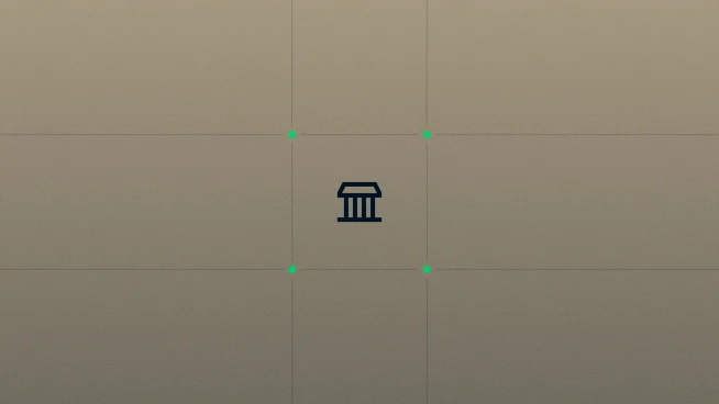 Bank icon banner for The Latest