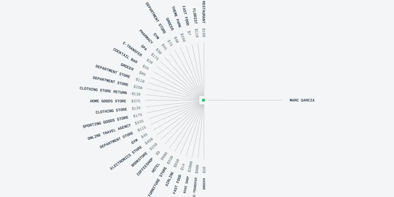 A circular visualization showing various payment methods supported by Adyen.