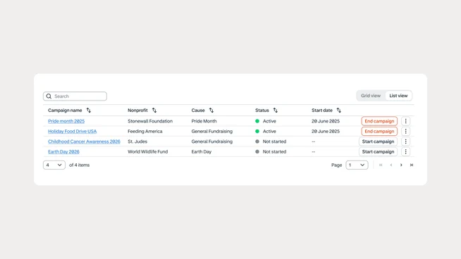 Product update-gridview
