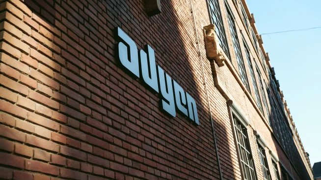exterior of adyen office in Amsterdam