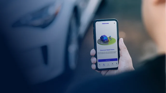A customer makes a mobile payment using an Adyen terminal in a retail setting