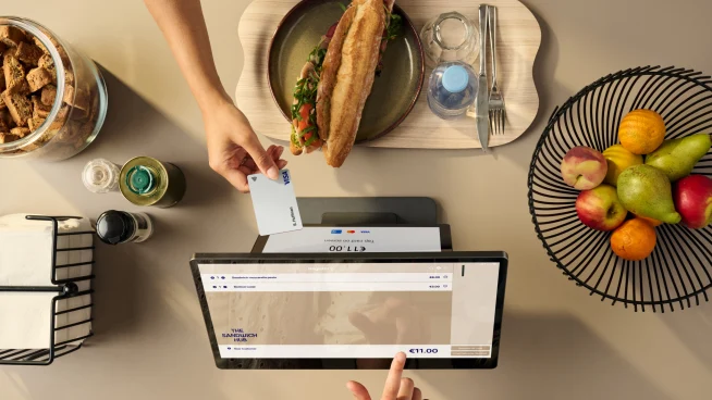 Using Tap to pay on Android in a QSR (Quick Service) restaurant