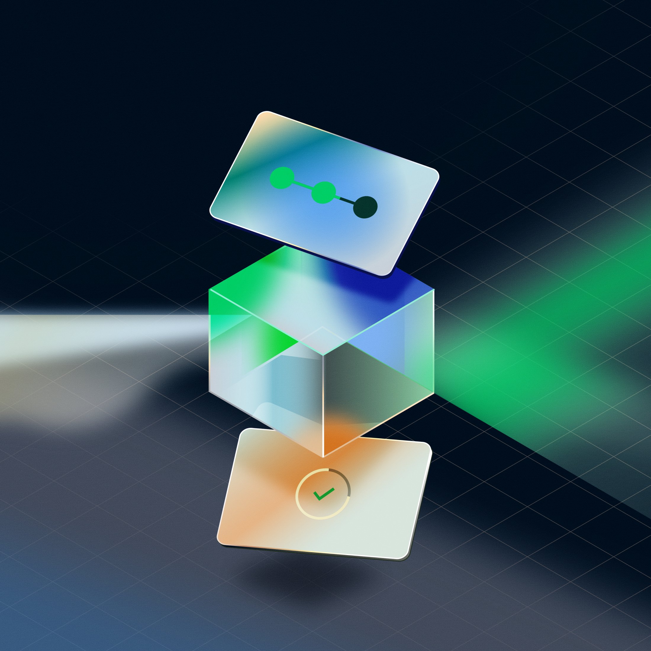 Adyen digital illustration of a payment transaction process, showing data transfer and payment authorisation elements.