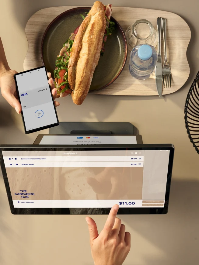 Using Tap to pay on Android in a QSR (Quick Service) restaurant