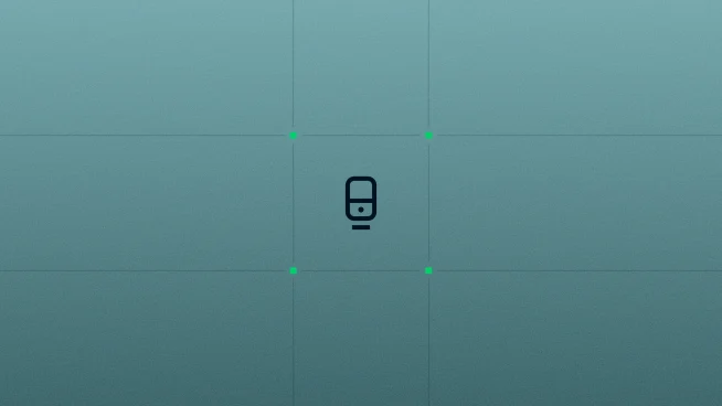 A close-up of an Adyen payment terminal with a software interface.