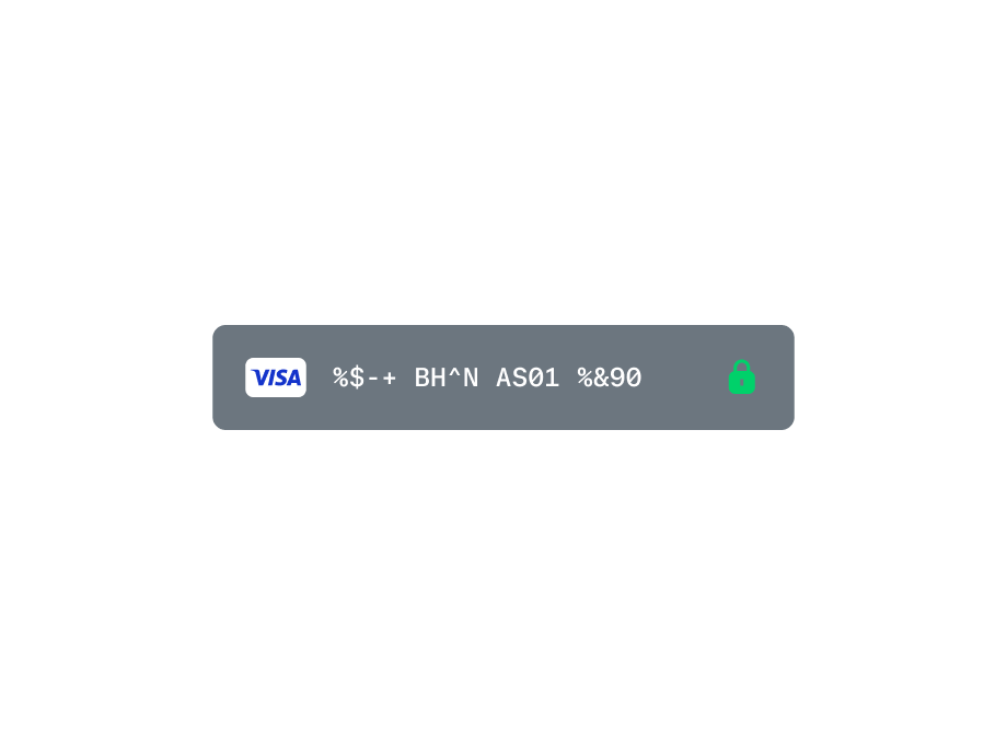 Payment terminal showing a transaction with a valid card, provided by Adyen.