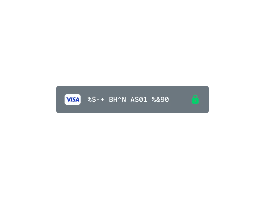 Payment terminal showing a transaction with a valid card, provided by Adyen.