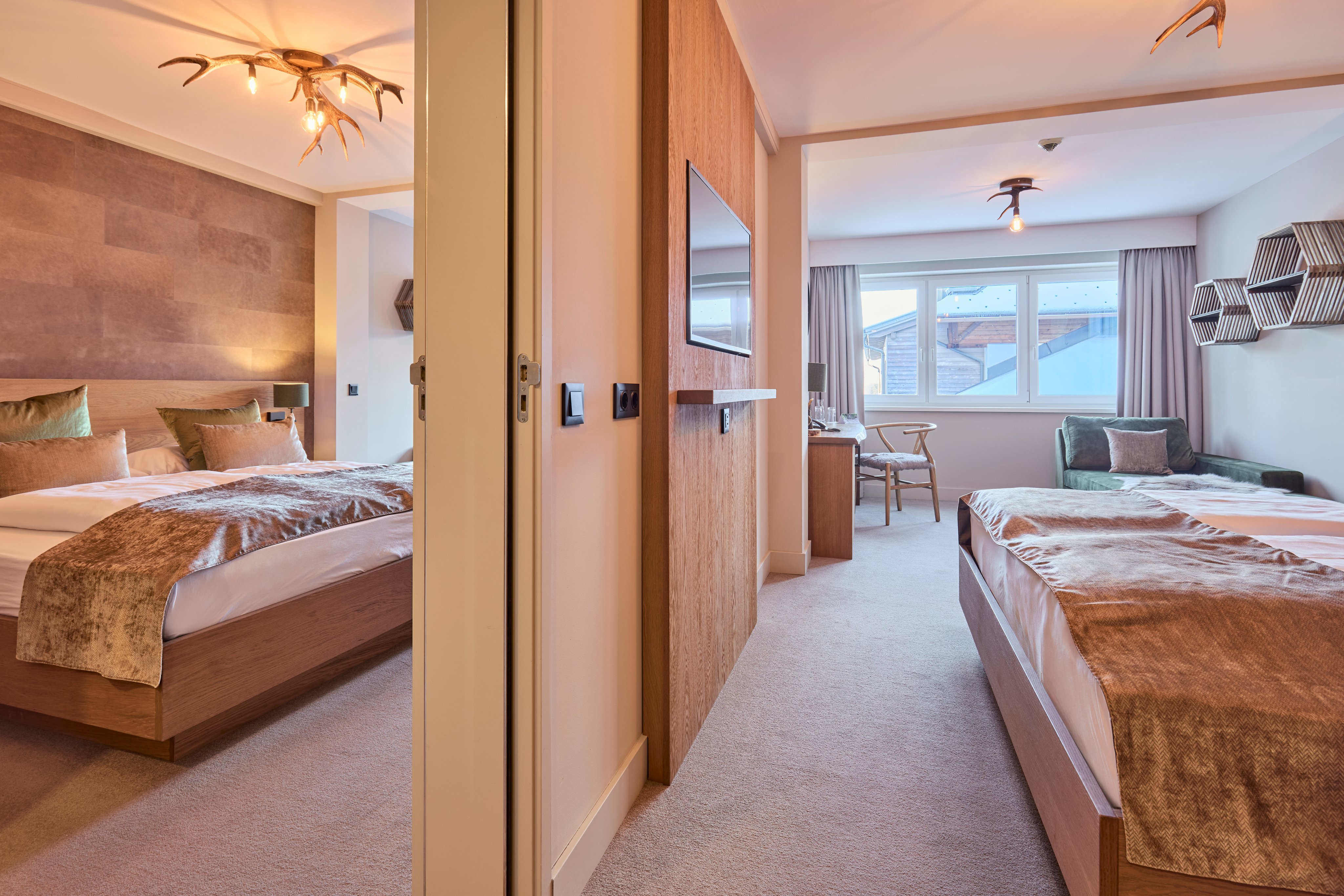 Innenansicht eines Premium Clubzimmers bei Aldiana mit komfortabler Ausstattung