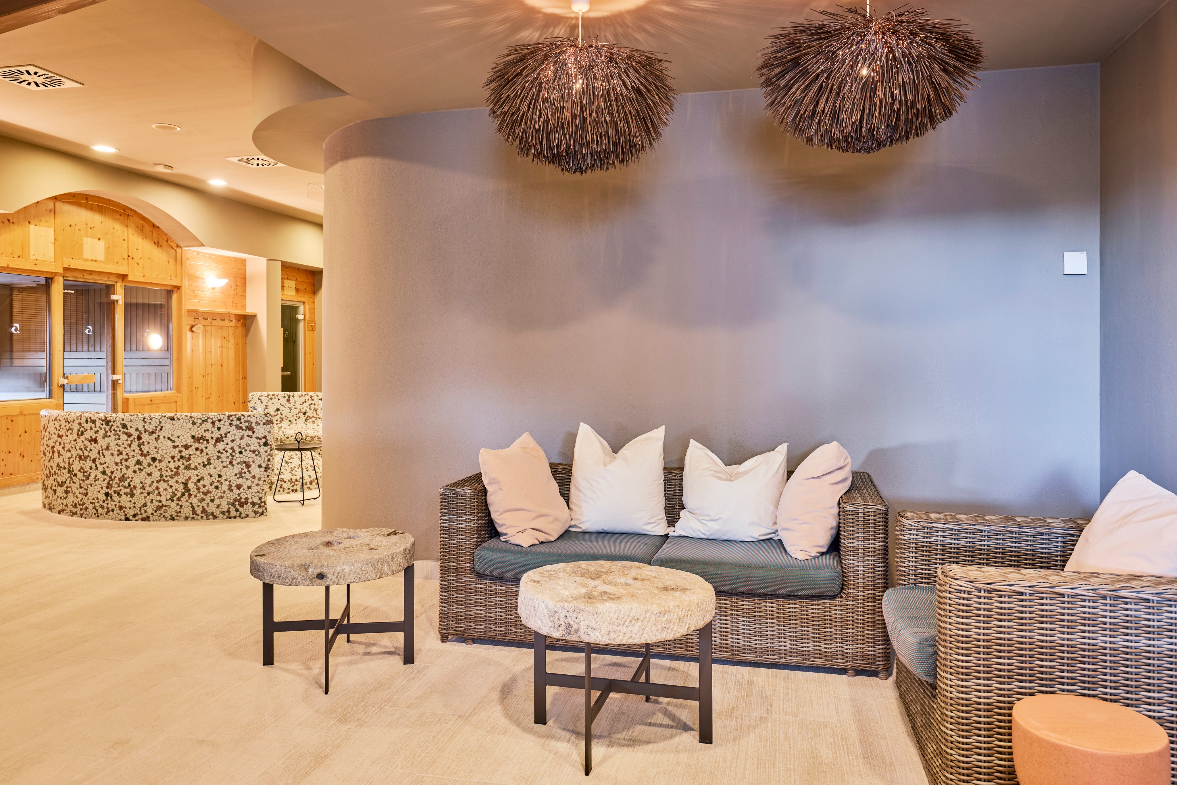 Welldiana Club Spa mit Sitzmöglichkeiten