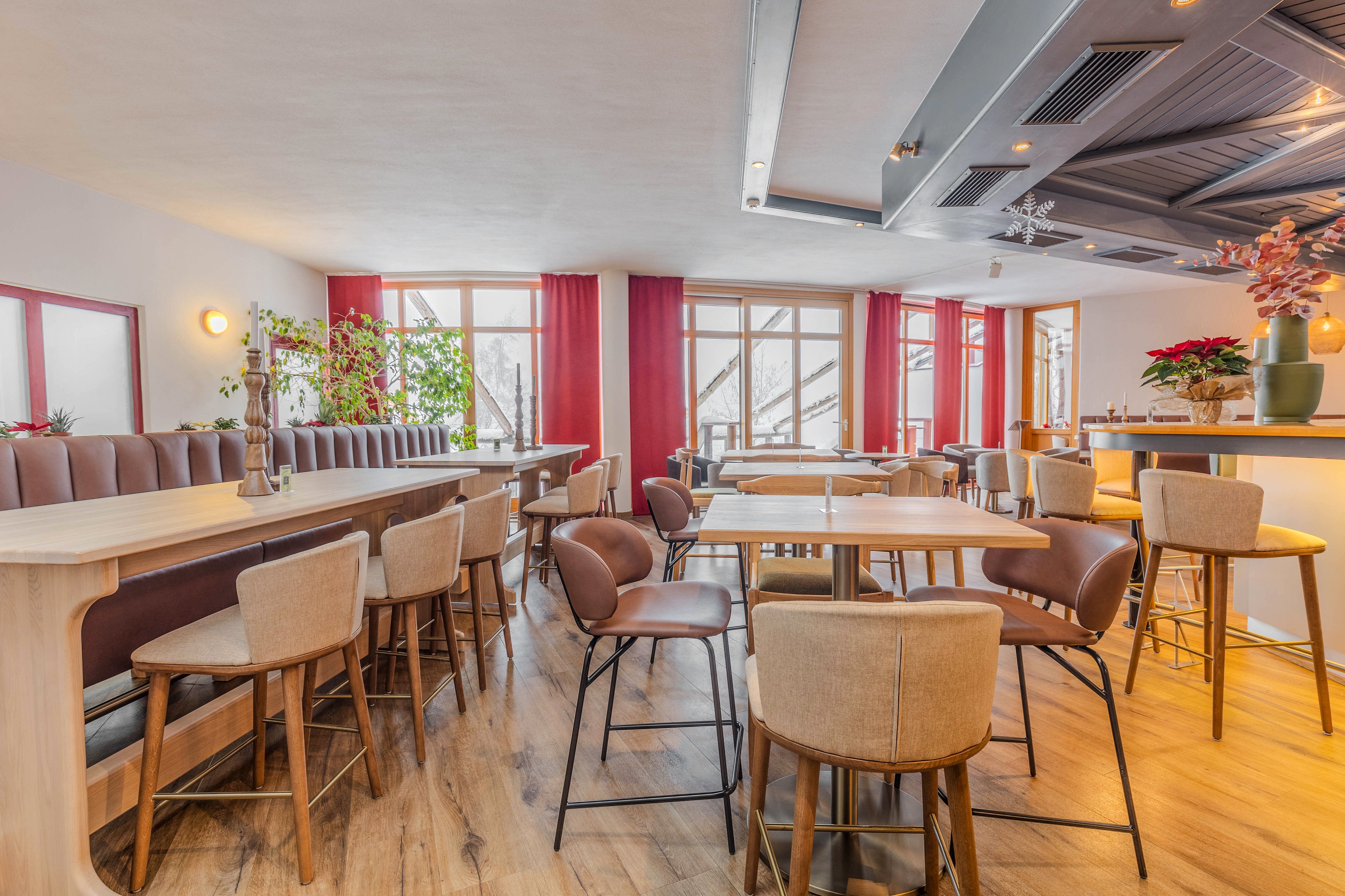 Barbereich in gemütlicher Atmosphäre 