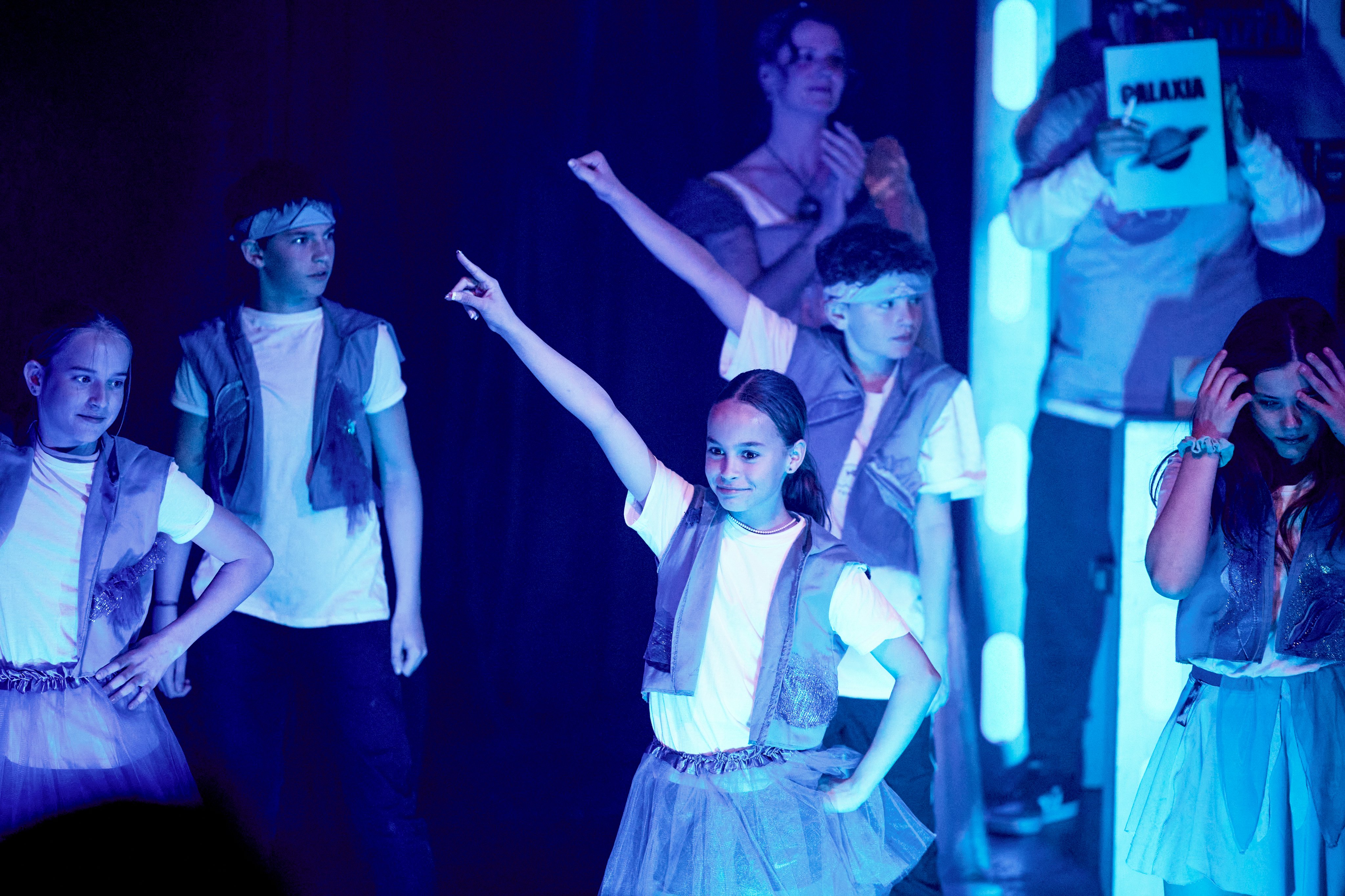 Kinder auf Bühne bei Aldiana Cluburlaub, Performing im Rahmen eines Events oder Shows