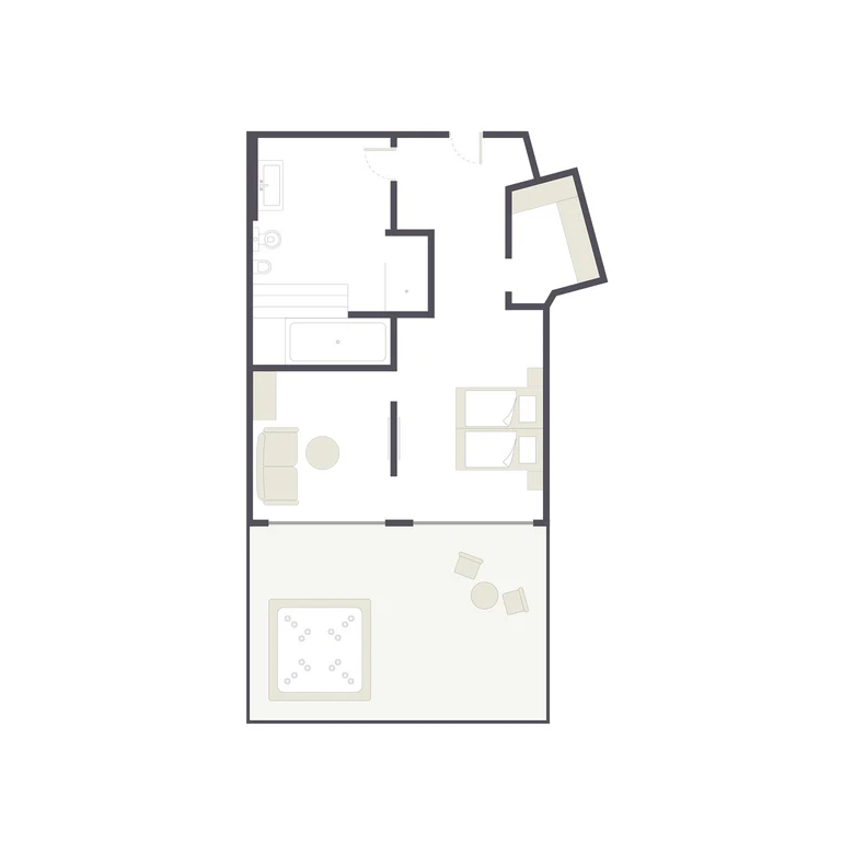 Hochwertiges Zimmer im Aldiana Premium Cluburlaub mit modernem Komfort