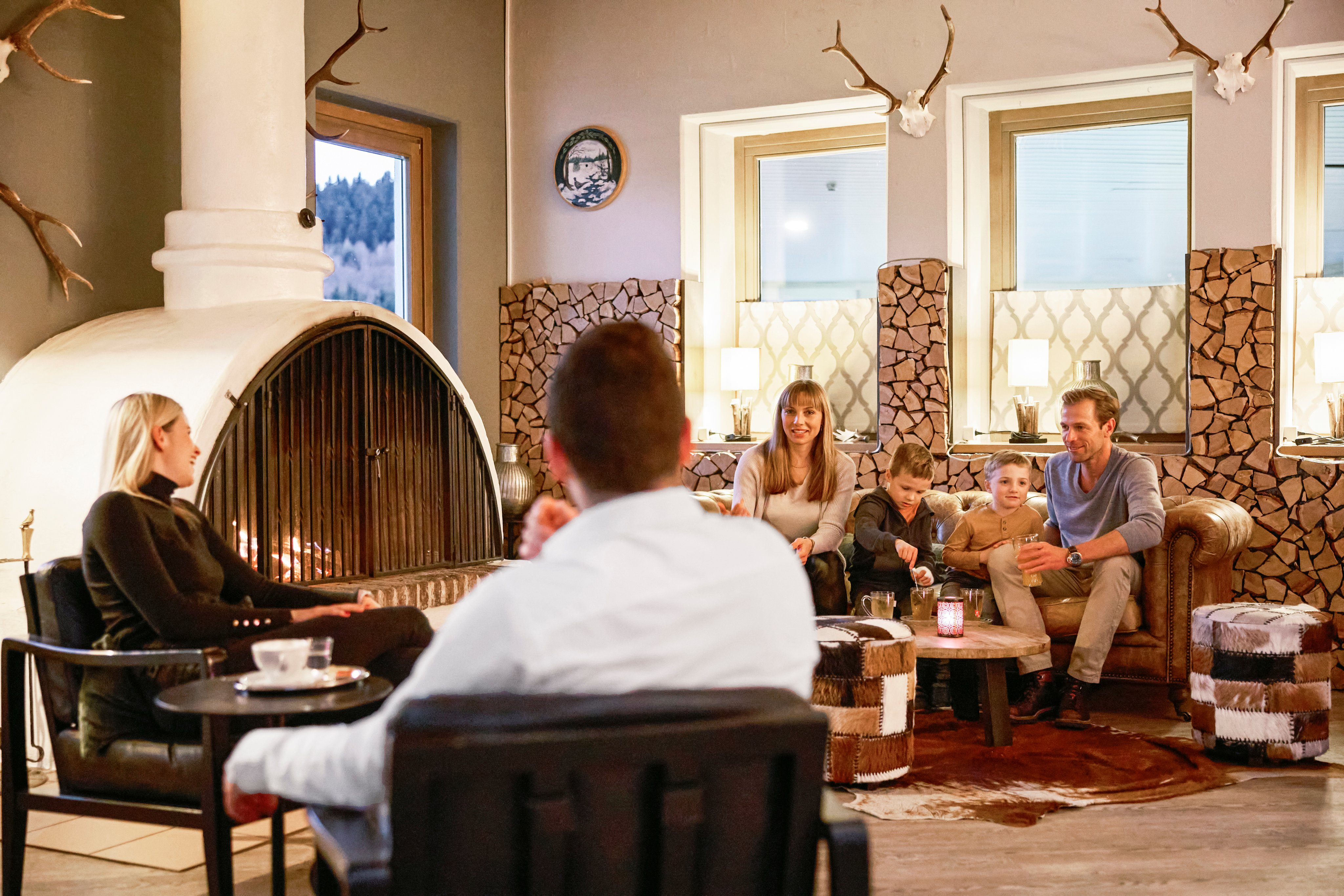 Gemütliches Lounge-Ambiente im Premium Cluburlaub bei Aldiana mit entspannter Atmosphäre