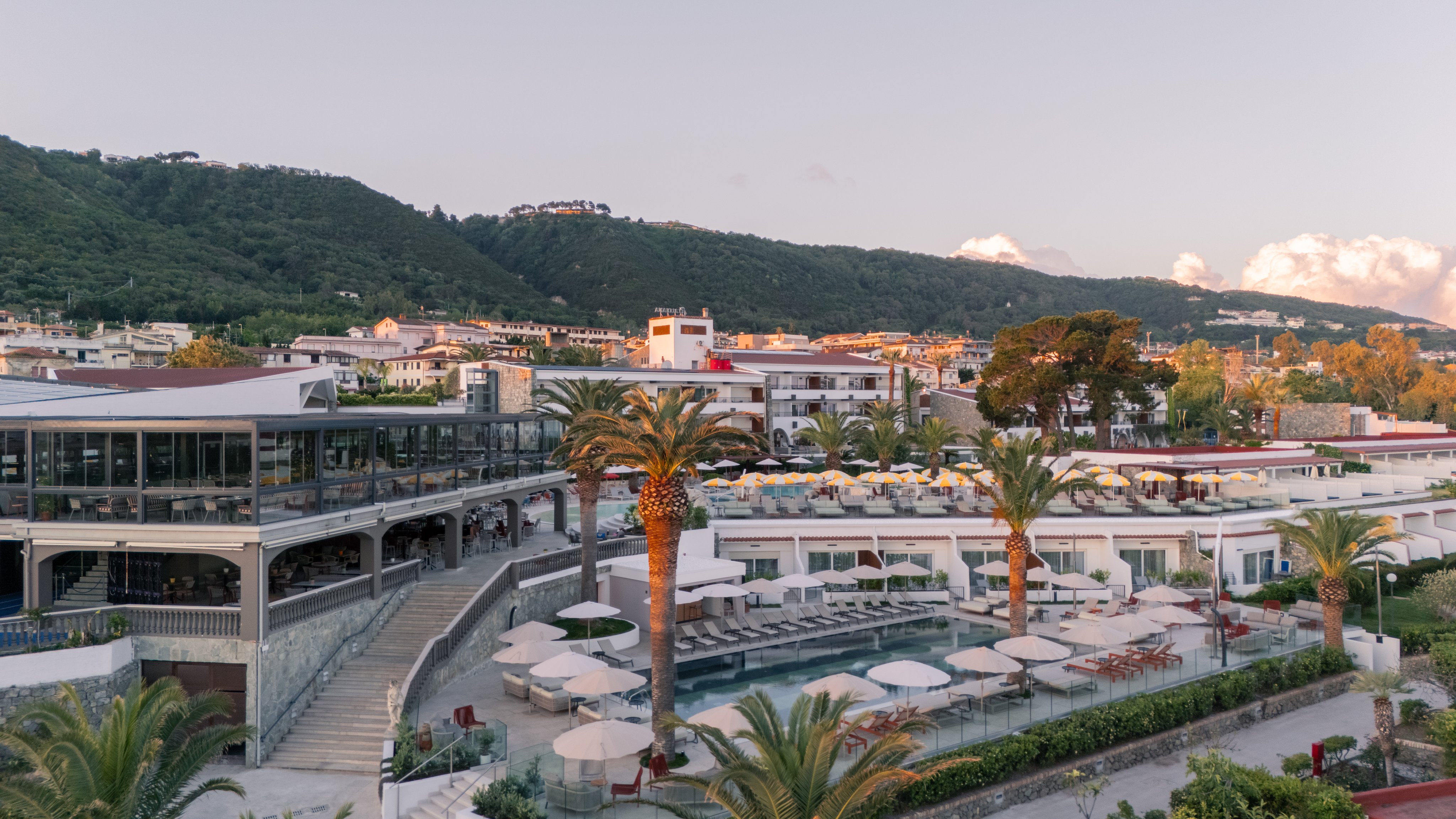 Luftaufnahme vom Aldiana Club Rocca Nettuno Calabria