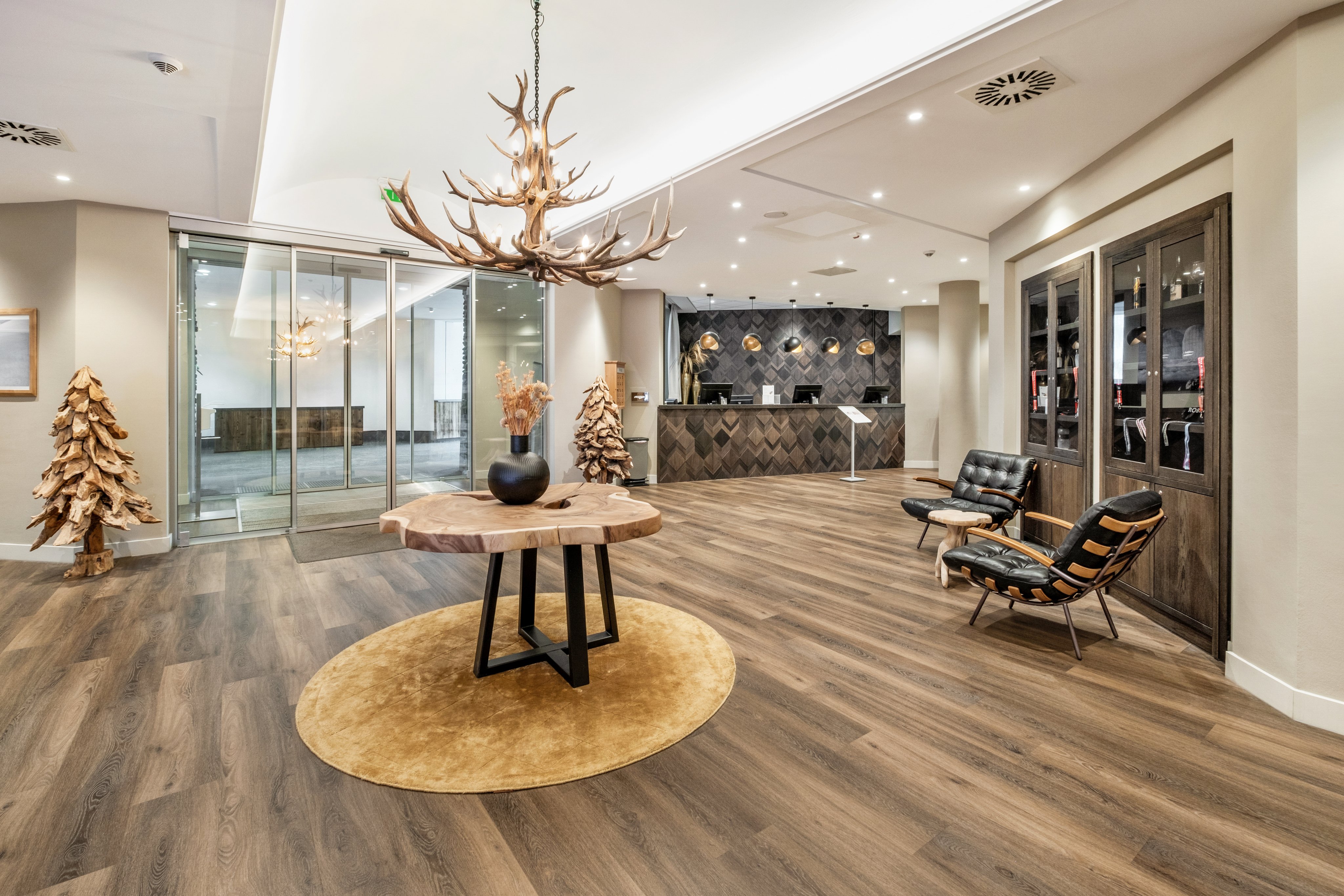 Rezeption mit Dekoration