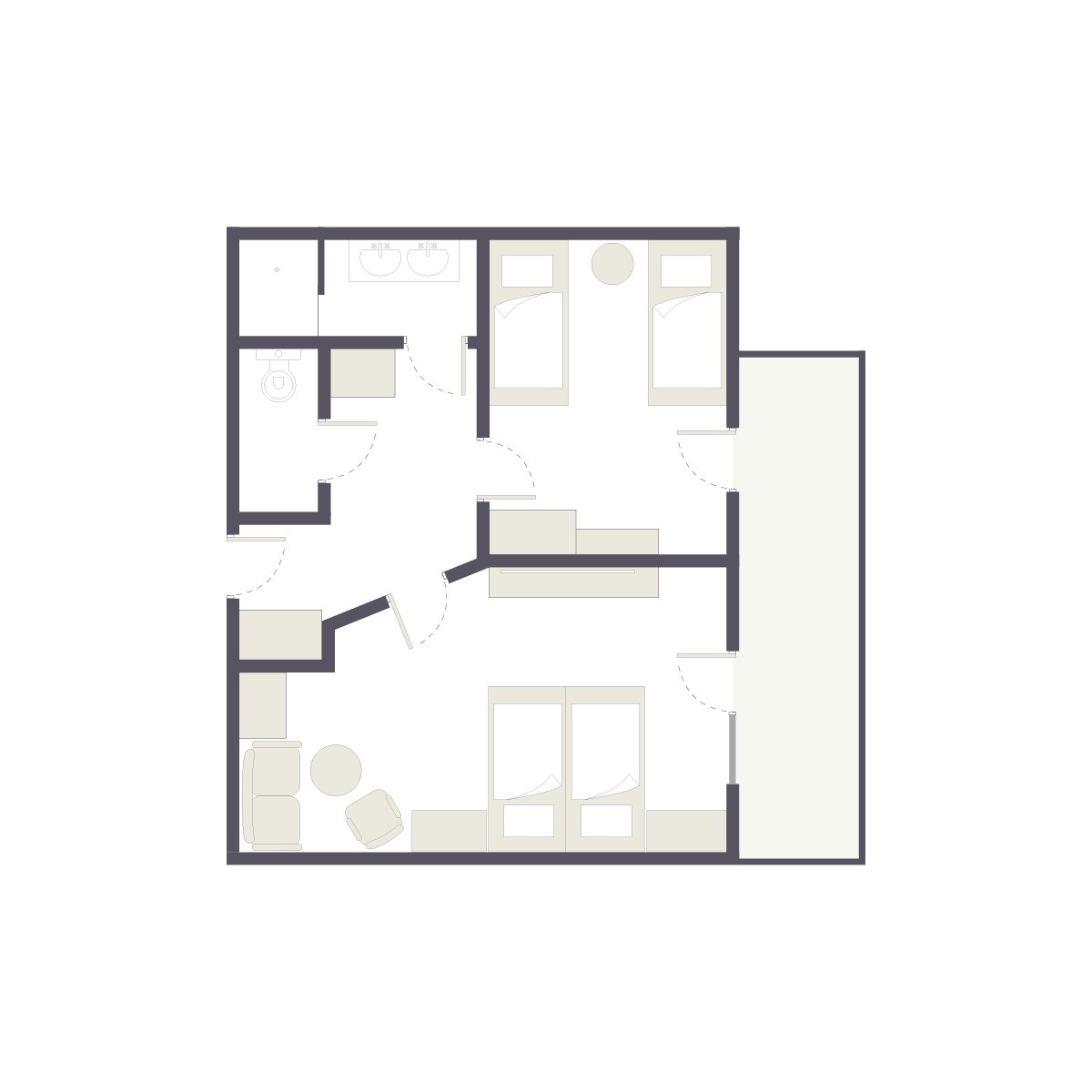 Hochwertiger Aldiana Premium Cluburlaub Innenaufnahme mit moderner Ausstattung