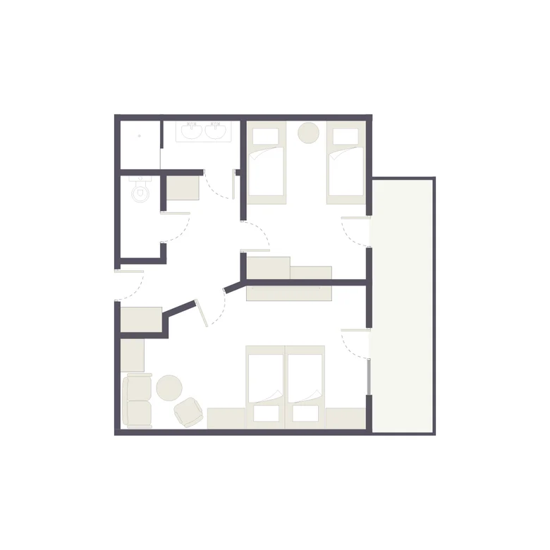 Hochwertiger Aldiana Premium Cluburlaub Innenaufnahme mit moderner Ausstattung