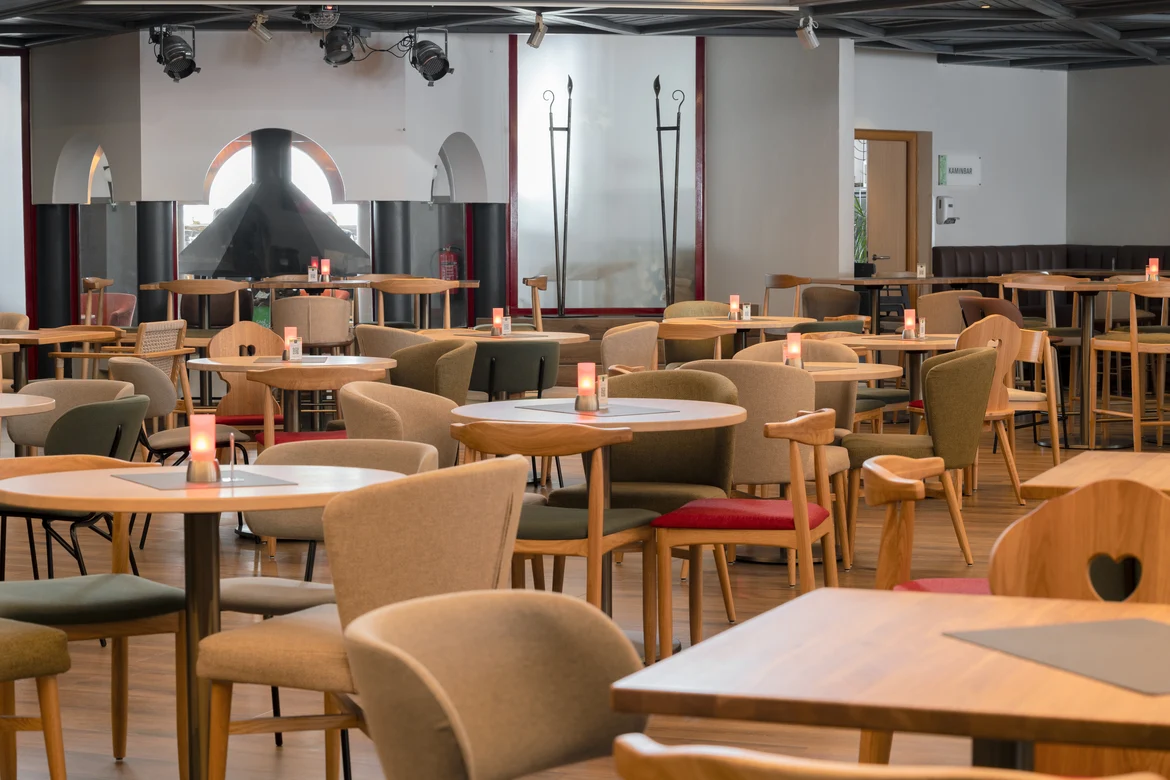 Barbereich an der Piazza 