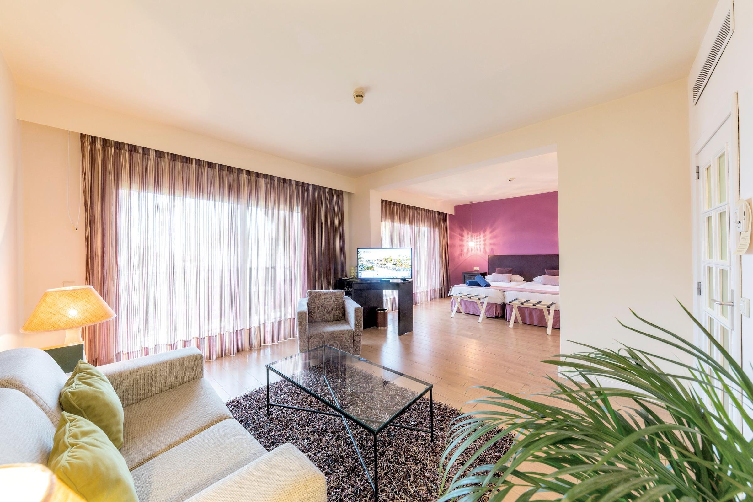 Die Suite mit Wohnbereich