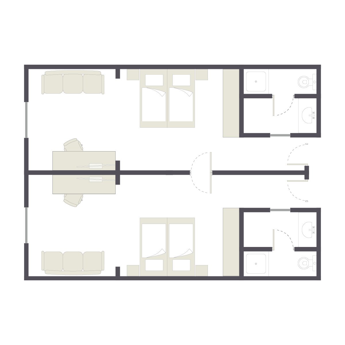 Entspannter Premium Cluburlaub bei Aldiana mit komfortablen Zimmern und modernen Badezimmern