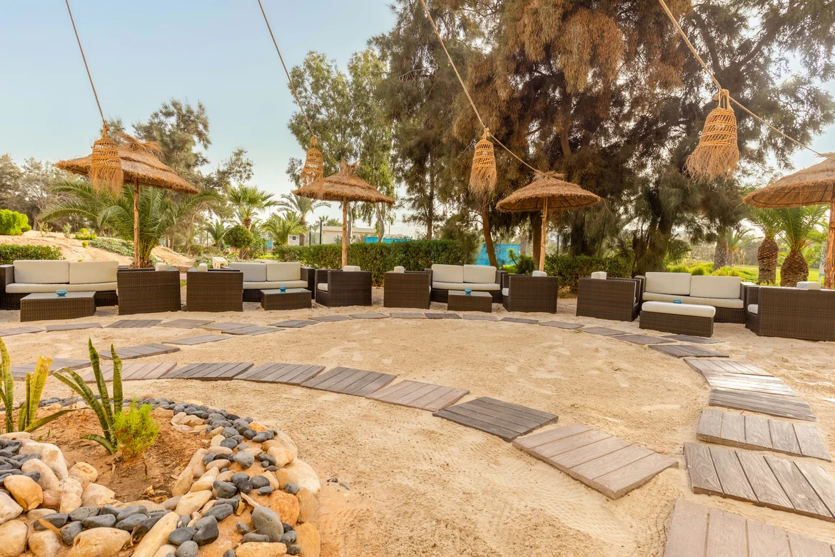 Outdoor Lobby Bereich 