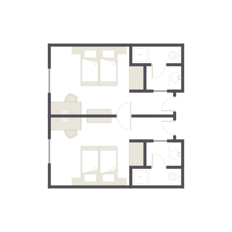 Moderne Zimmer im Aldiana Premium Cluburlaub mit eleganter Ausstattung und Komfort