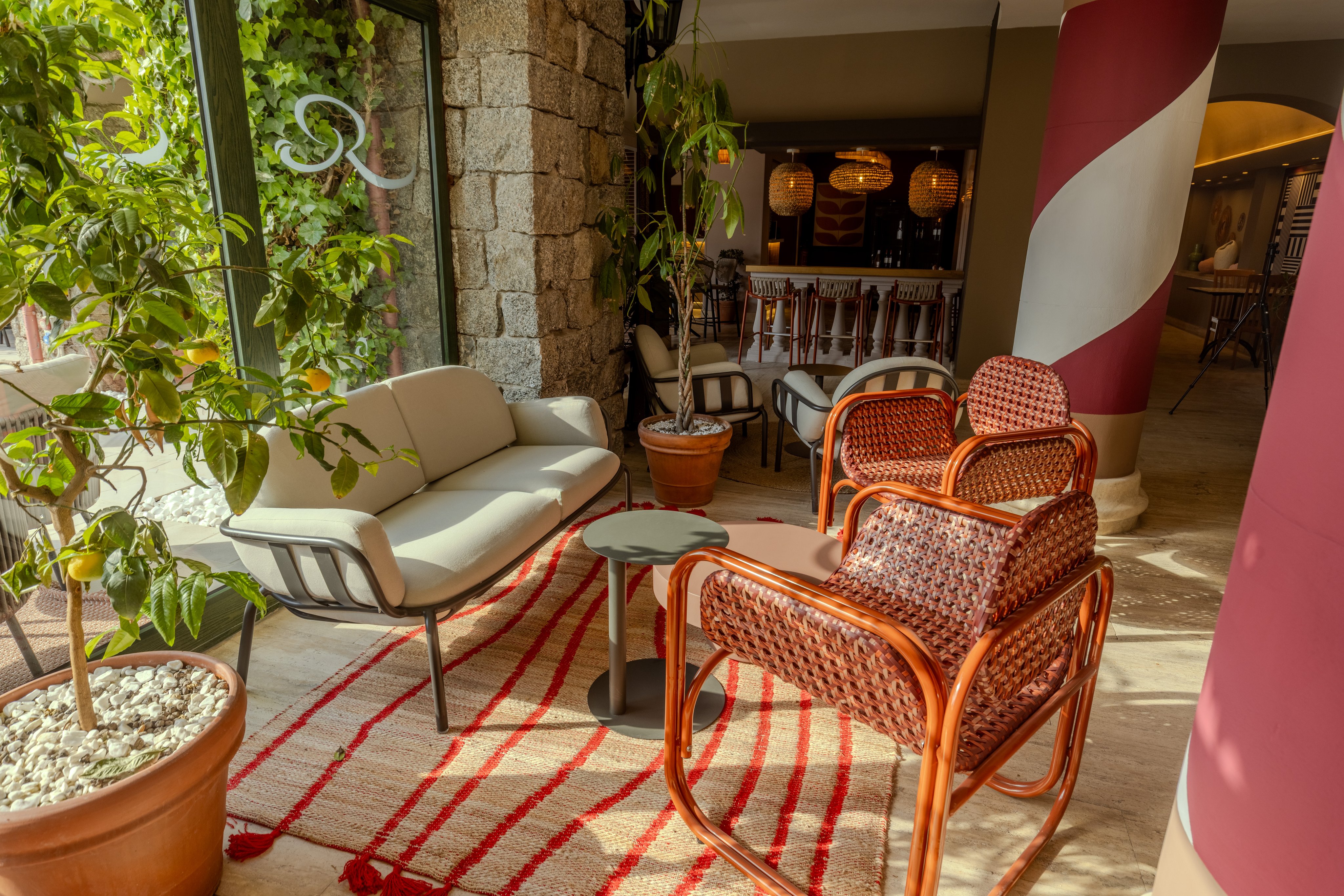 Piazza Sitzbereich Aldiana Club Rocca Nettuno Calabria