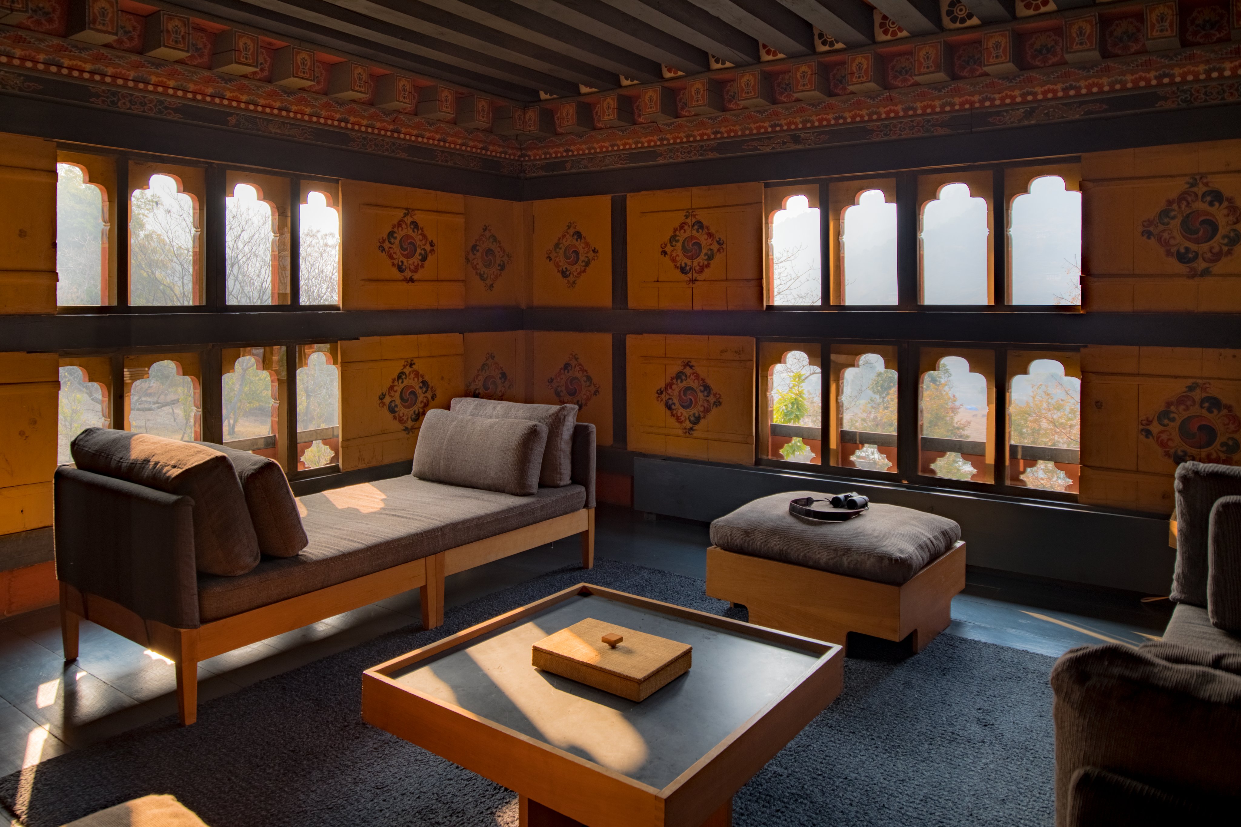 Amankora, Bhutan - Accommodation, Punakha Lodge, Farmhouse Interior