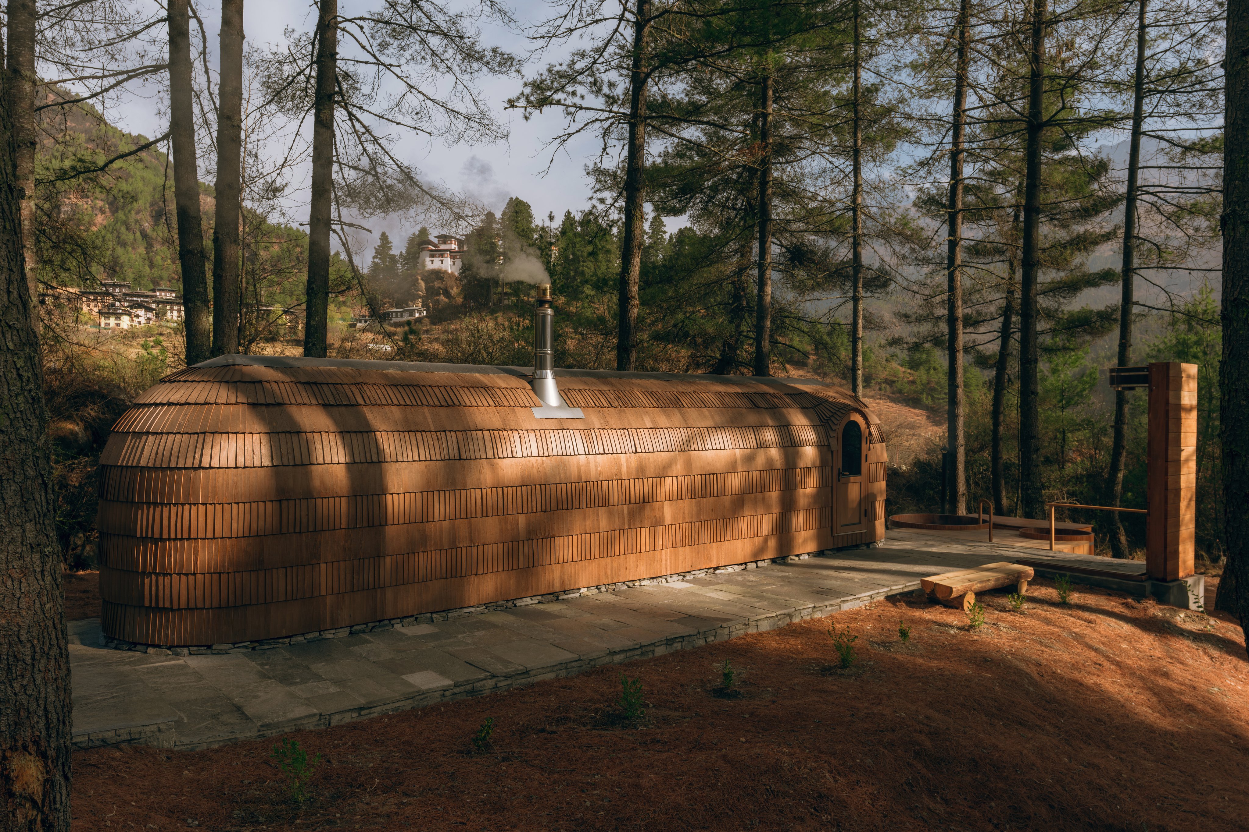 Amankora, Bhutan - Banya Sauna at Paro Lodge (2)