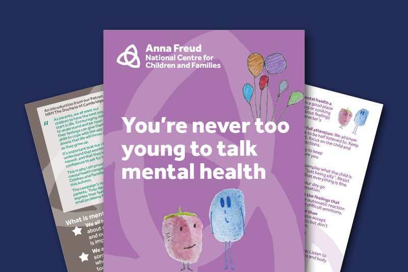 Advice for parents and carers, talking mental health with children at primary school