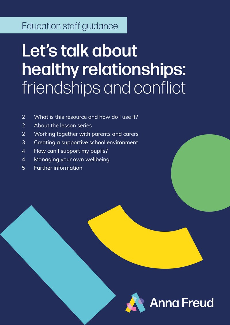 Education Staff Guidance - Healthy Relationships