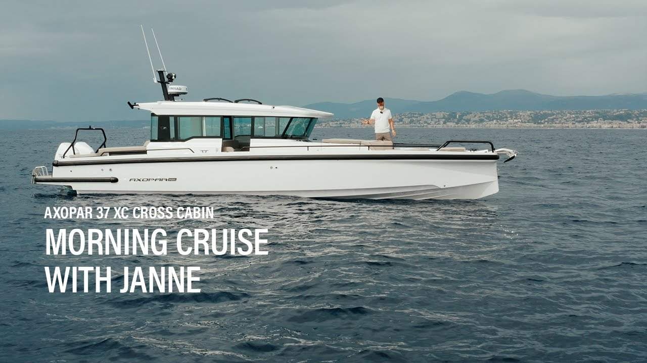 WALKTHROUGH OF THE AXOPAR 37 XC CROSS CABIN MEDITERRANA EDITION