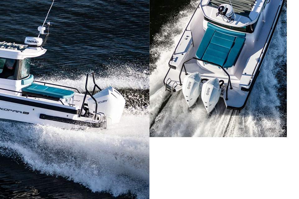 Axopar-28-Cabin-aft-cabin-and-swim-platform