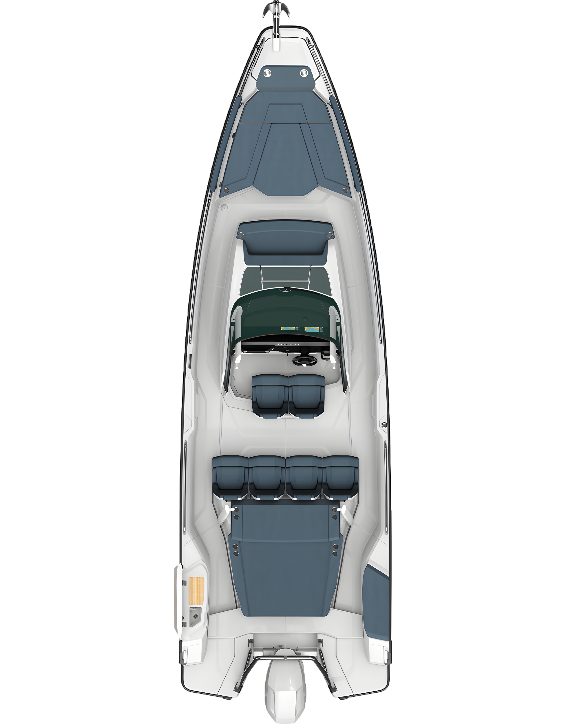 Axopar_29_ST_Aft_Cabin_Bow_U-Sofa_Sun_Lounge