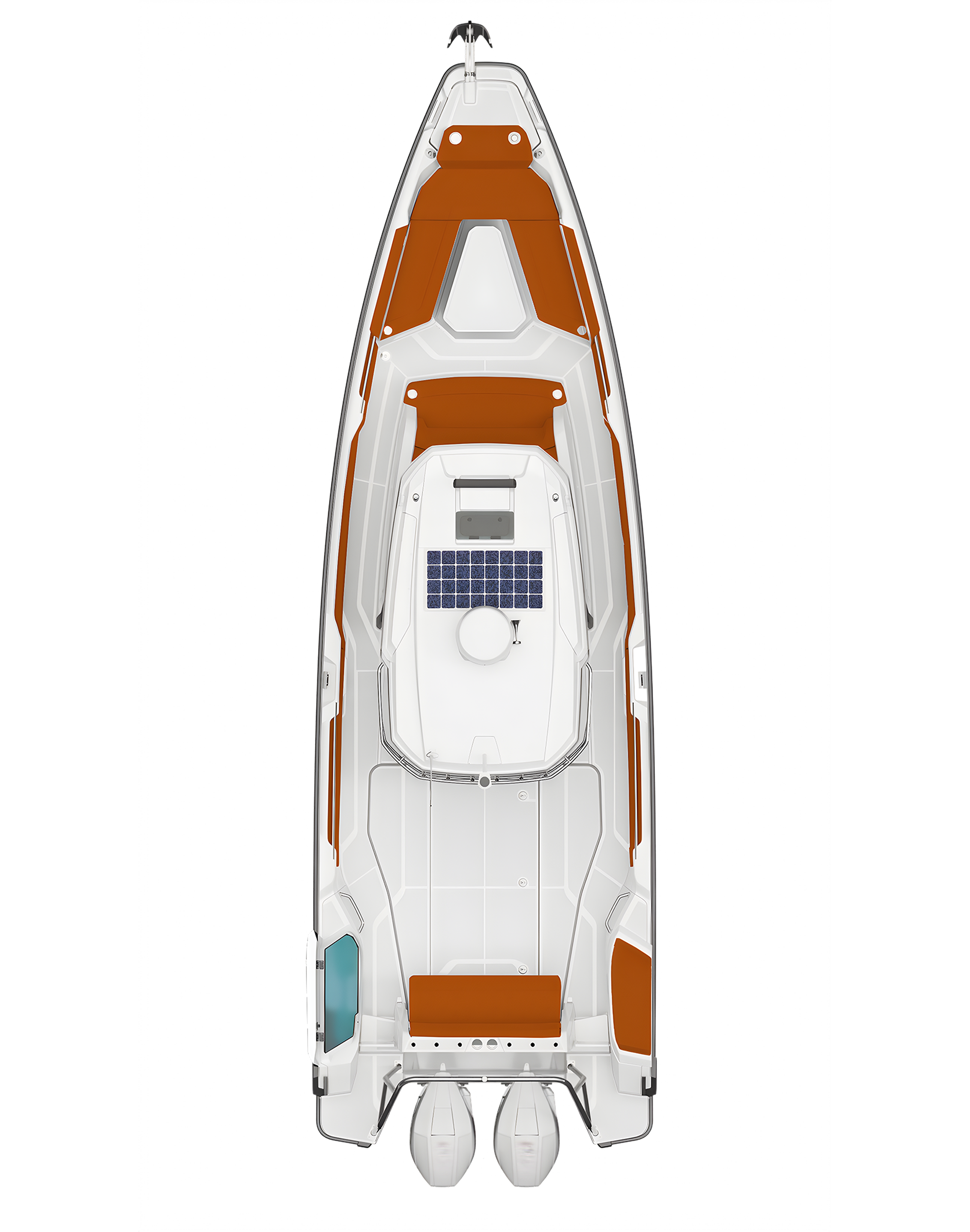 29CCX_Main_Baitwell_Aft_Leaning_Post_Livewell_U-Sofa_Table_Cobre