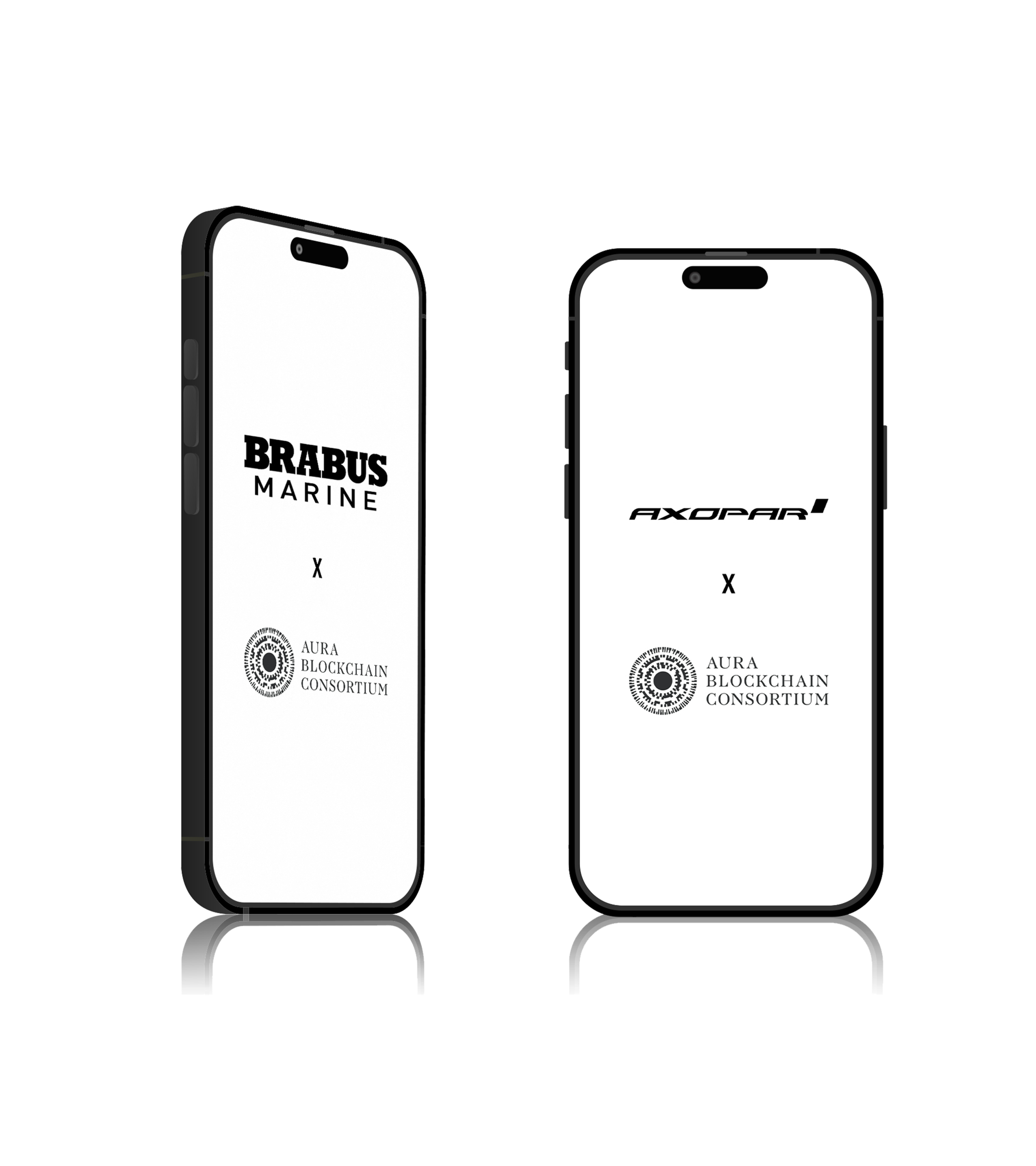 Aura mobile banner - home page