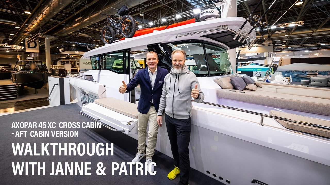 Axopar 45 XC Aft Cabin Walkthrough