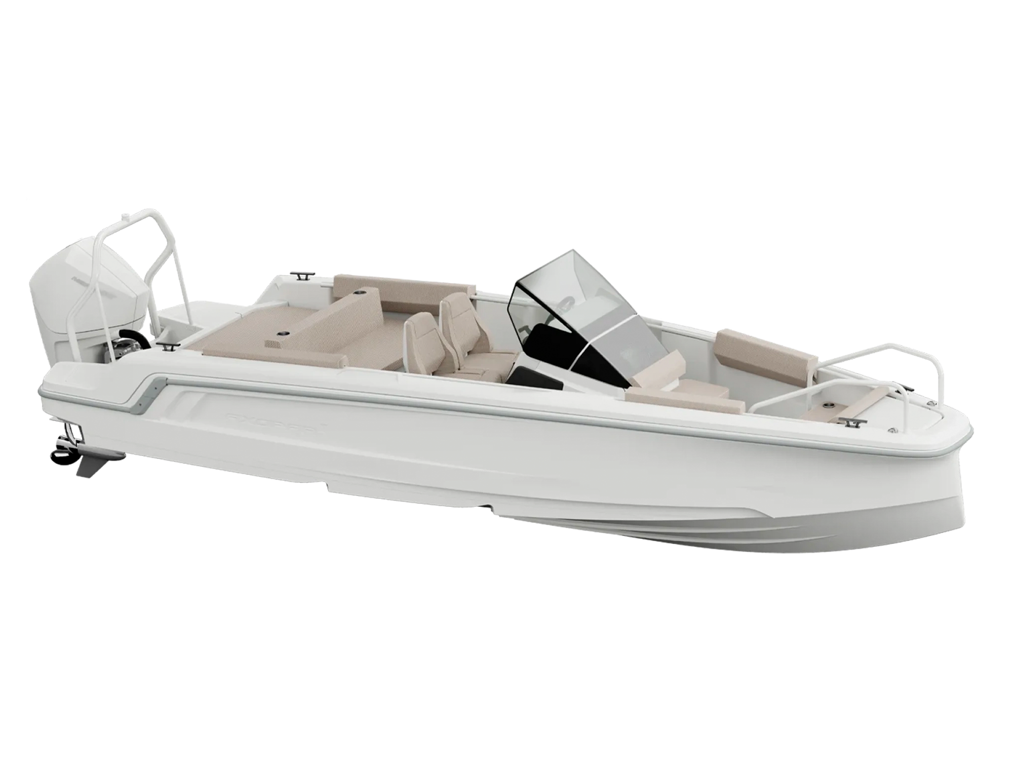 Axopar 22 spyder render