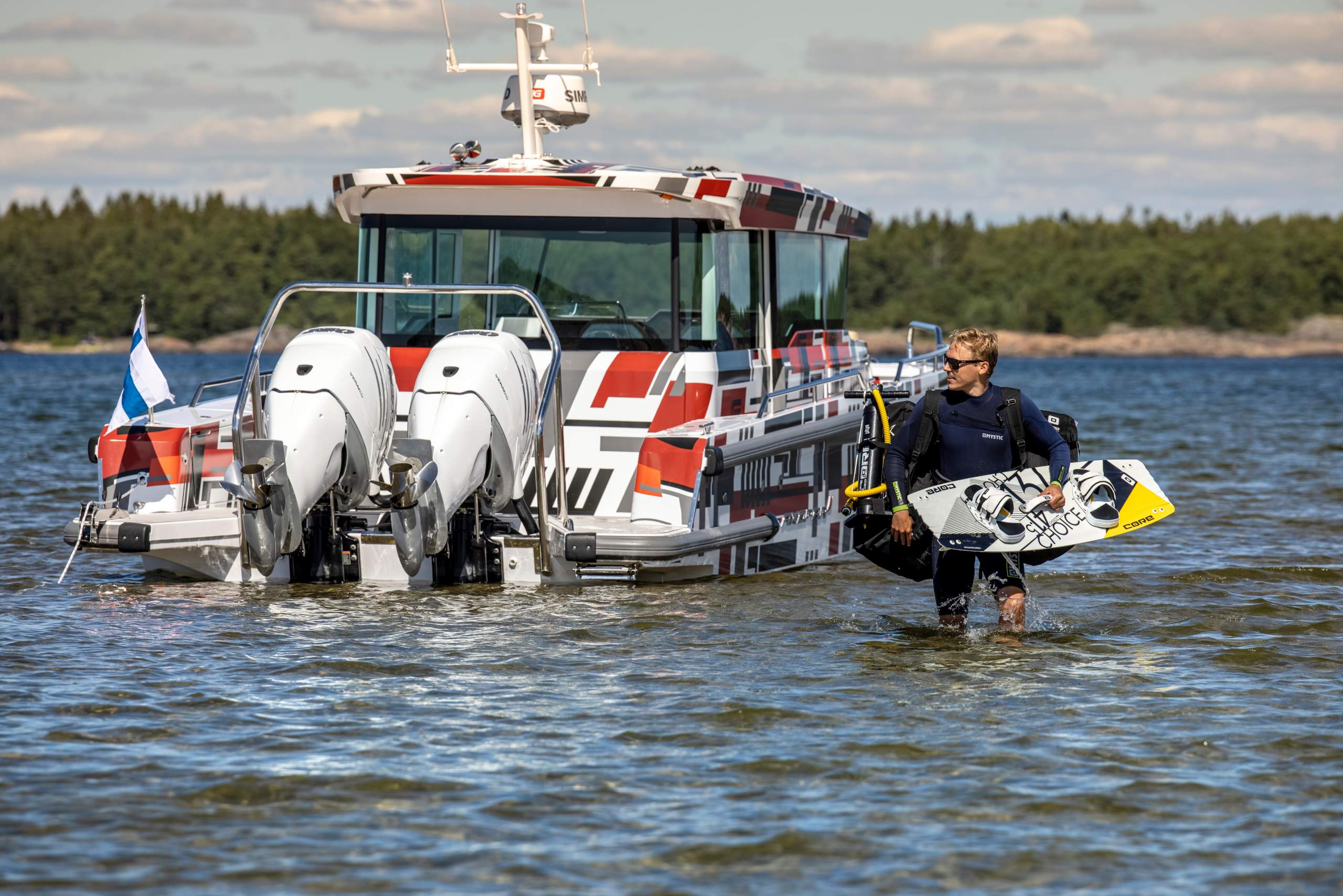 A Kite Surfer's Kick