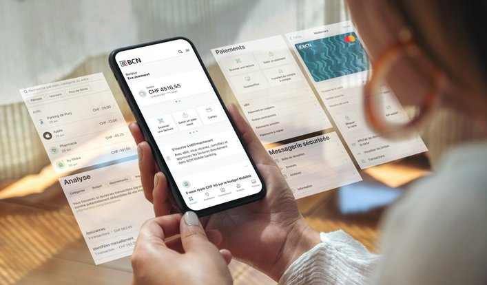 MyBCN: la nouvelle application bancaire mobile de la BCN