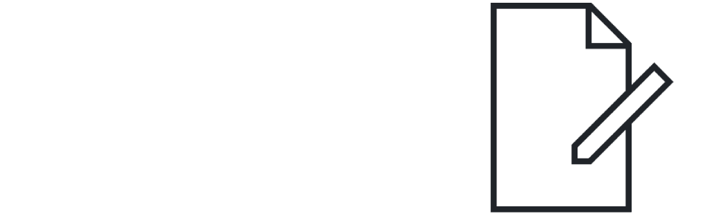 Dokument und Stift Icon