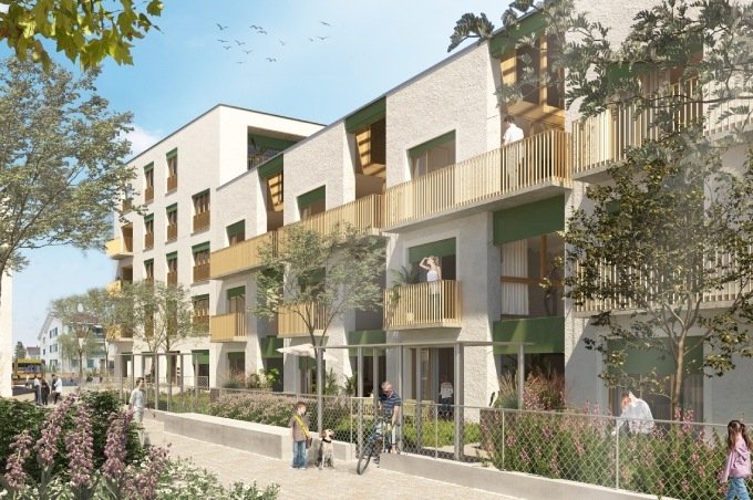 Mehrfamilienhaus mit Eigentumswohnungen an der Kirchgasse in Reinach.