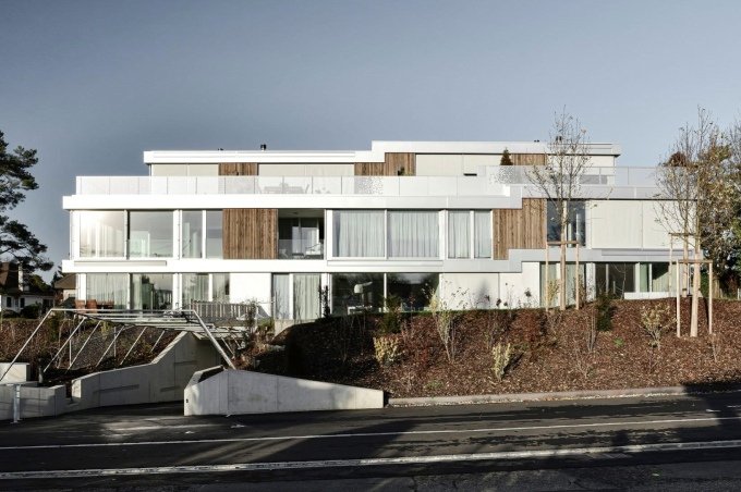 Mehrfamilienhaus mit Eigentumswohnungen am Finkelerweg in Arlesheim.