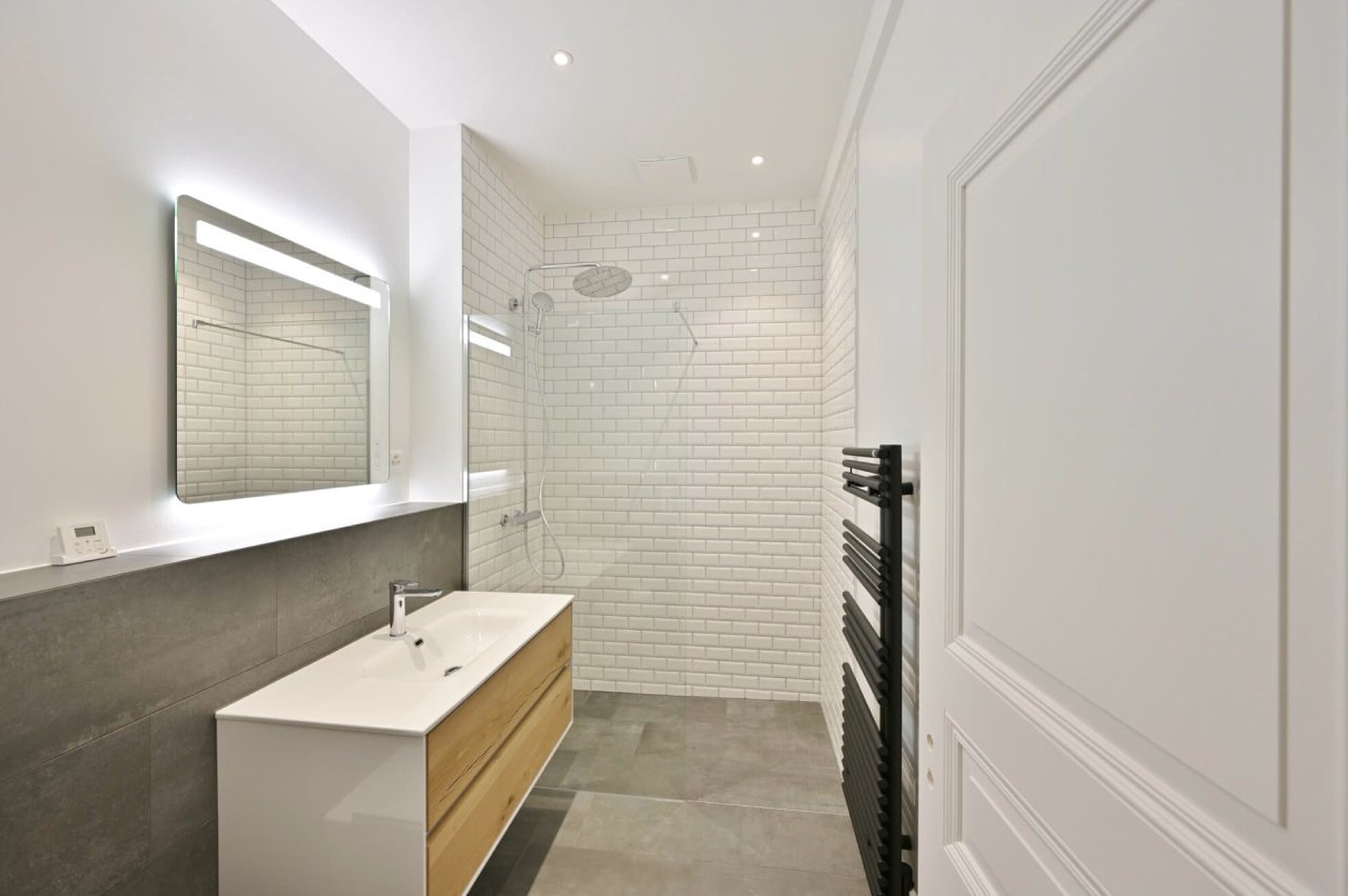 Badezimmer der Wohnung an der Neuhausstrasse 3, 4057 Basel